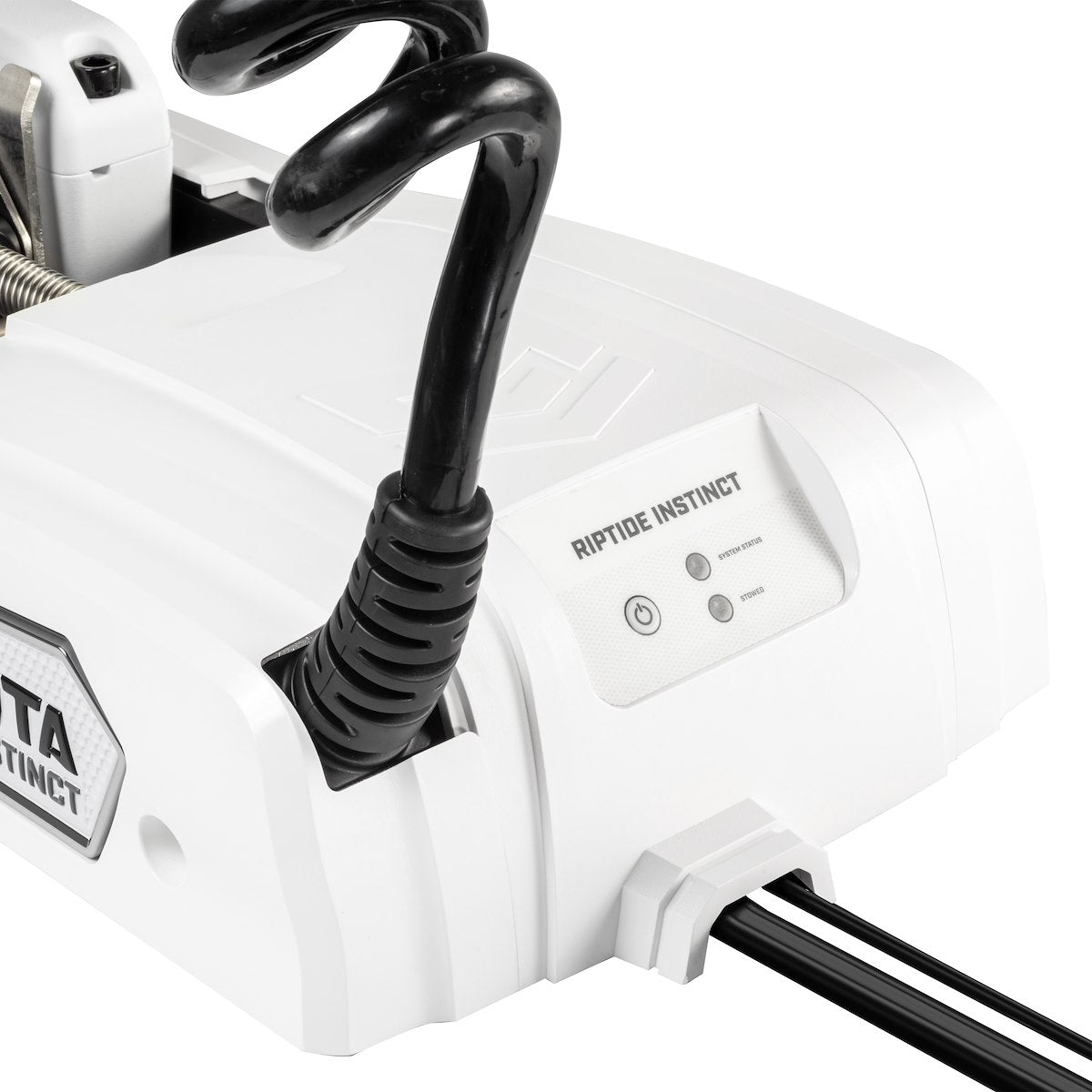Minn Kota Trolling Motor, Riptide Instinct QUEST Series, 90 lb Of Thrust At 24 V/115 lb Of Thrust At 36 V, 87 in Shaft Length - 1358562