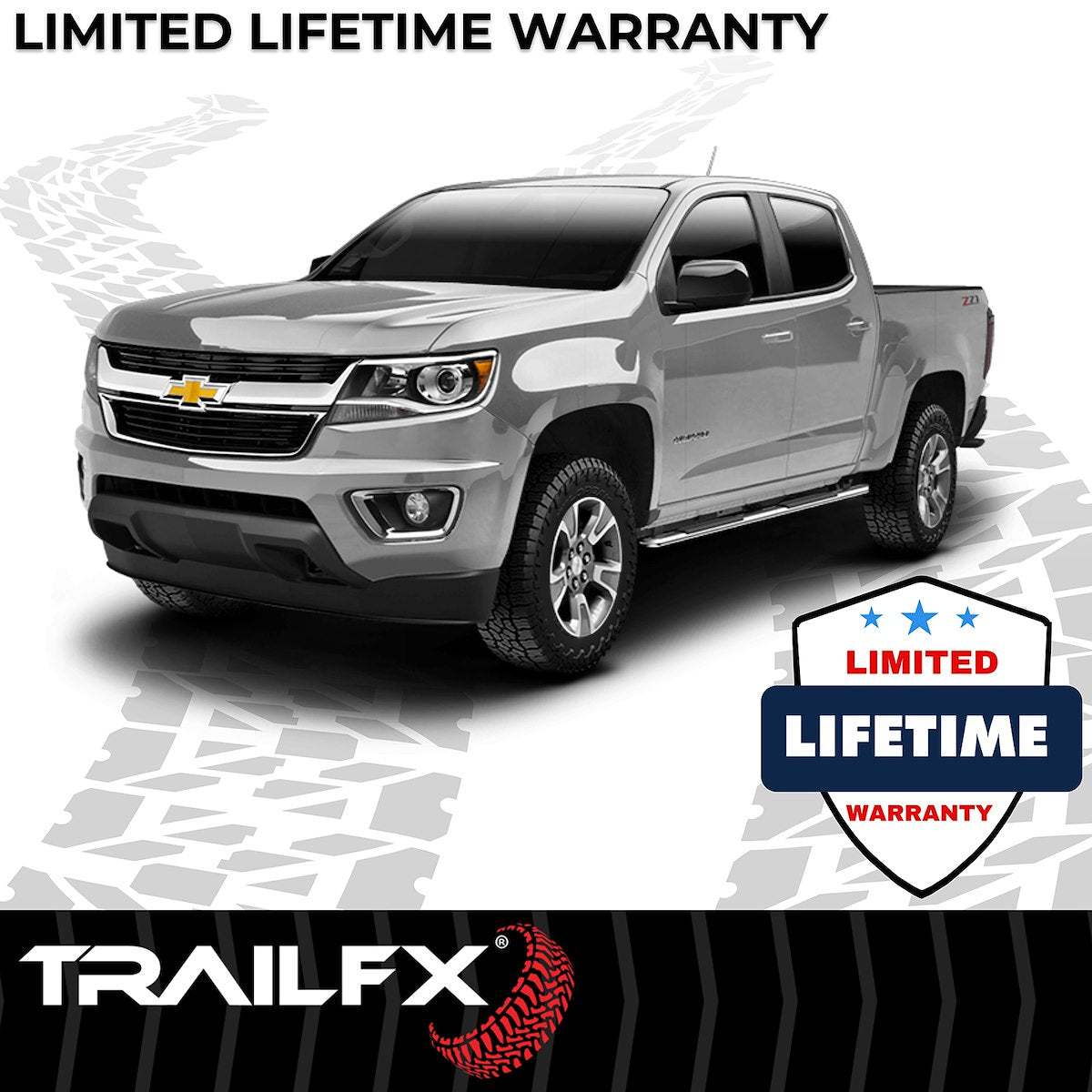 TrailFX Running Boards & Nerf Bars A4009S product image 8