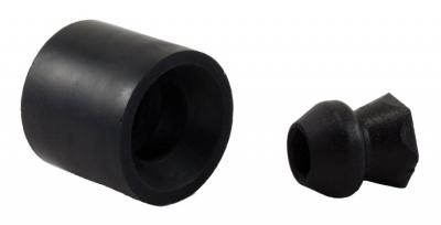 JR Products Door Catch, 1.5 in Tall x 1.25 in Diameter - 10665