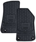 Plasticolor Floor Mat, Black, 2 Piece - 001805R01