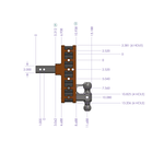 GEN-Y Hitch Adjustable Ball Mounts GH-523 product image 7