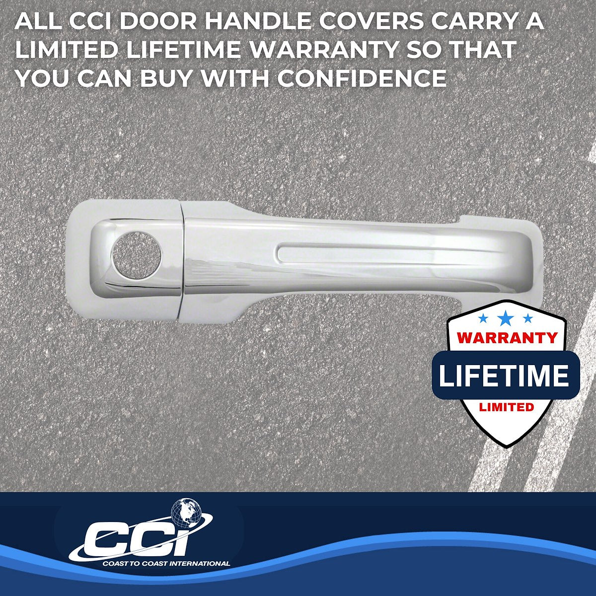 Coast2Coast Door Handle Covers CCIDH68579B product image 4
