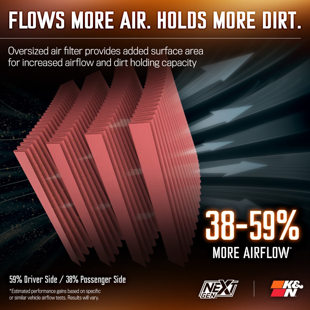 K&N Air Cleaner Assemblies and Air Intake Kits 50-2609 product image 11