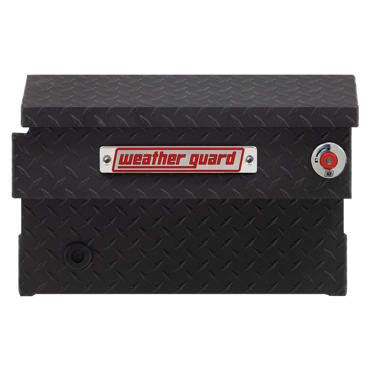 Weather Guard Tool Box, Textured Matte Black, Aluminum, 20 in Length x 62 in Width x 13 in Height - 154-52-04