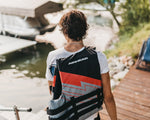 Airhead PFD - Personal Floatation Device, Fits Chest Sizes 22 in To 25 in, Black/Grey And Orange - 30084-02-A-BR