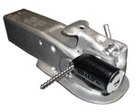 BOLT Locks/ Strattec Security Trailer Hitch Lock, Fits Couplers From 1/2 in To 3-3/8 in Size, Black/Silver, Stainless Steel - 7025289