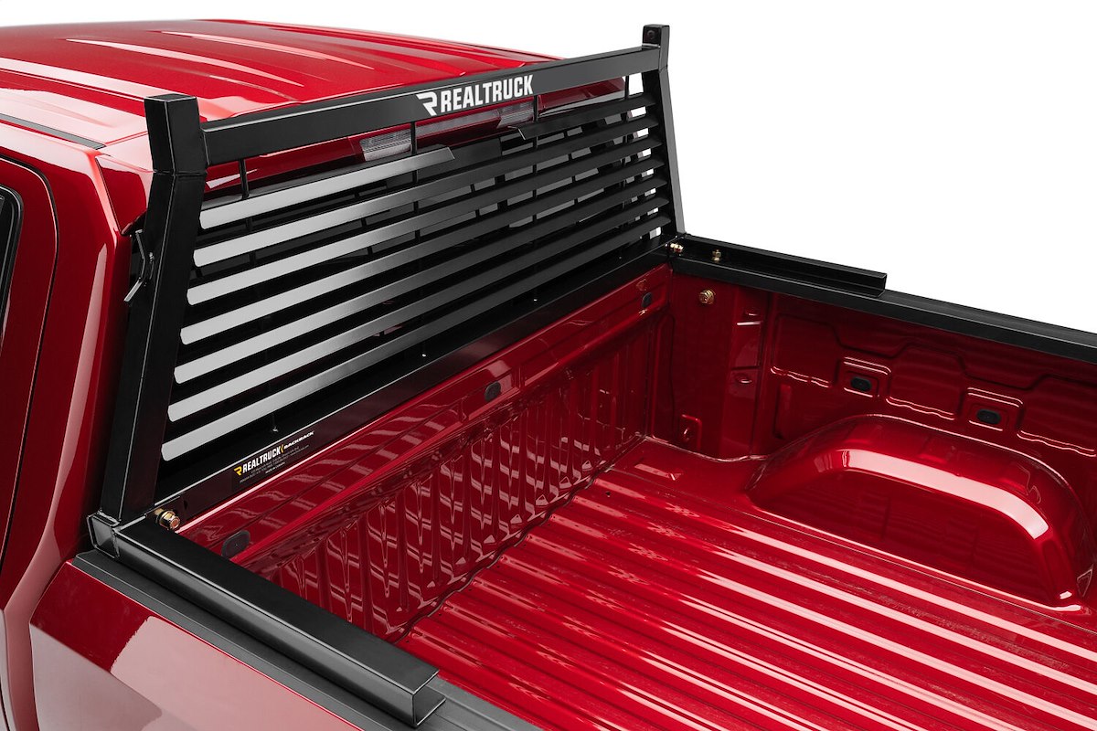 BackRack Headache Rack, Louvered Rack Frame Only, Black, Steel - 12700