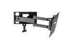 MOR/ryde TV Mount, 11-1/4 in Width x 3.28 in Depth x 11 in Height, 50 lb Capacity, Black - TV1-122H