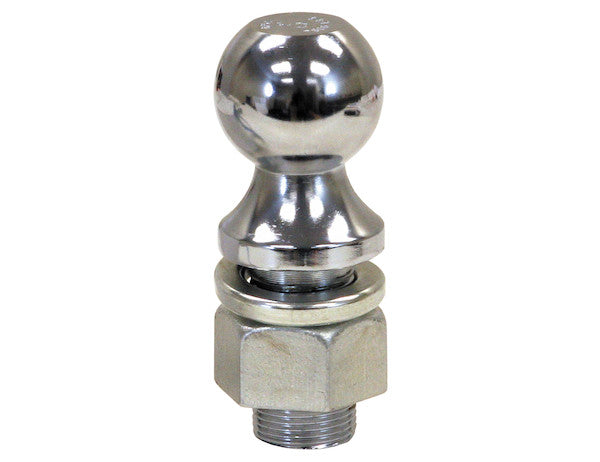 Buyers Products Trailer Hitch Ball, 2 in Ball, 7500 lb Gross Trailer Weight, 1-1/4 in Shank Diameter - 1802148