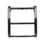 Westin Public Safety Bumper Push Bar, Black, HRPO Steel, 2-3/4 in Rubber Strip Uprights - 36-4045