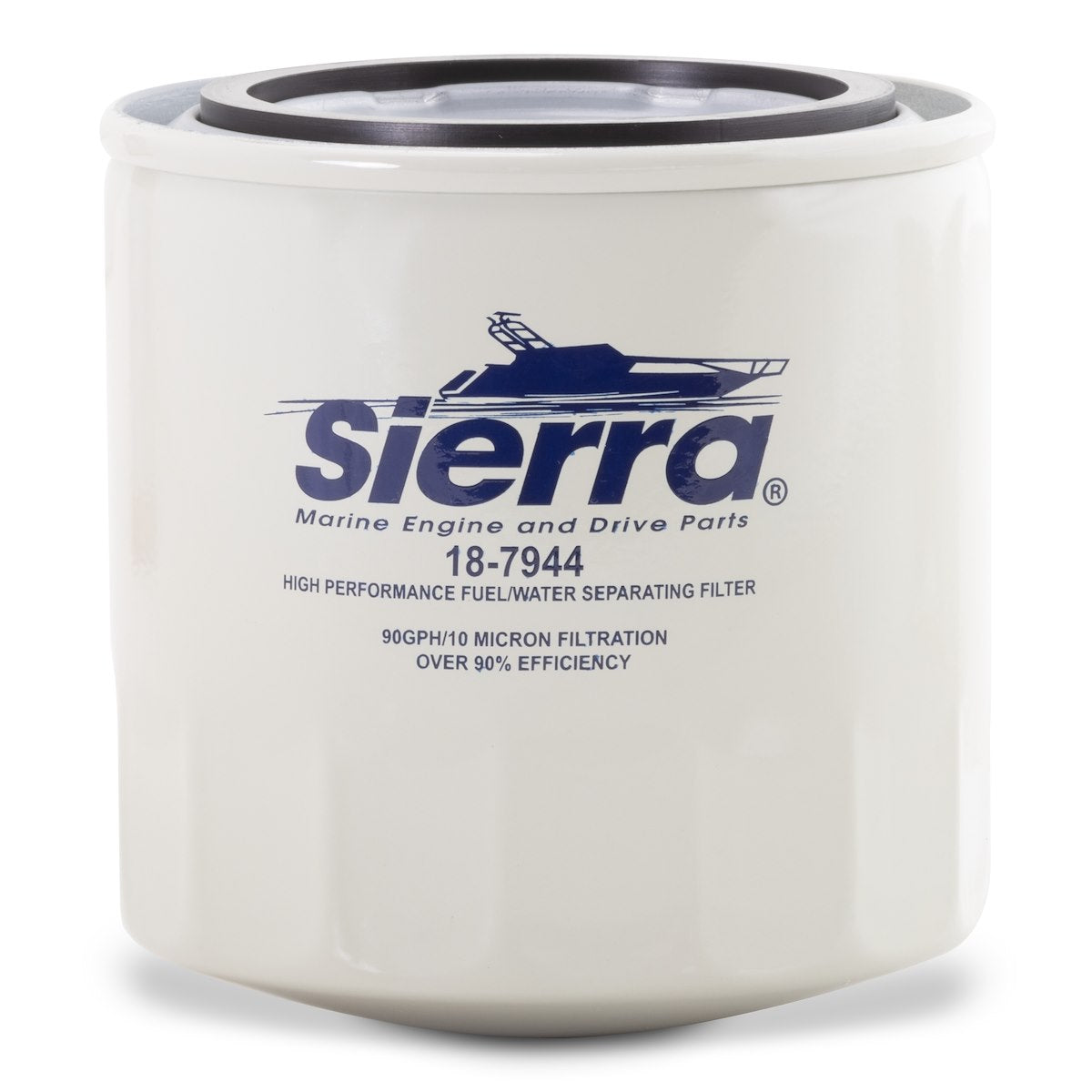 Sierra Marine Fuel Water Separator Filter, Marine Series, 10 Micron Element, 90 GPH - 18-7944