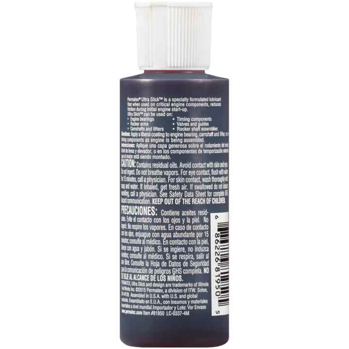 Permatex Assembly Lube, 4 oz Bottle - 81950