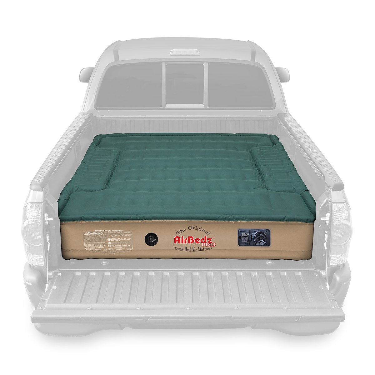 AirBedz by Pittman Outdoors Truck Bed Air Mattress, Pro3 Series, 76 in Length X 63-1/2 in Width X 12 in Height Inflated - PPI-302