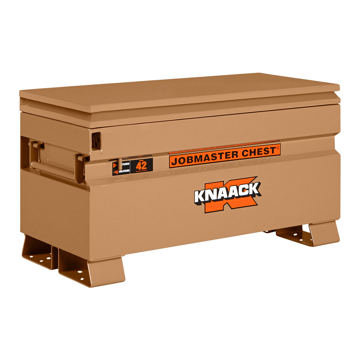 KNAACK Tool Box, Steel, 19 in Width x 42 in Length x 18 in Height, 9 Cubic ft Capacity - 42-KL