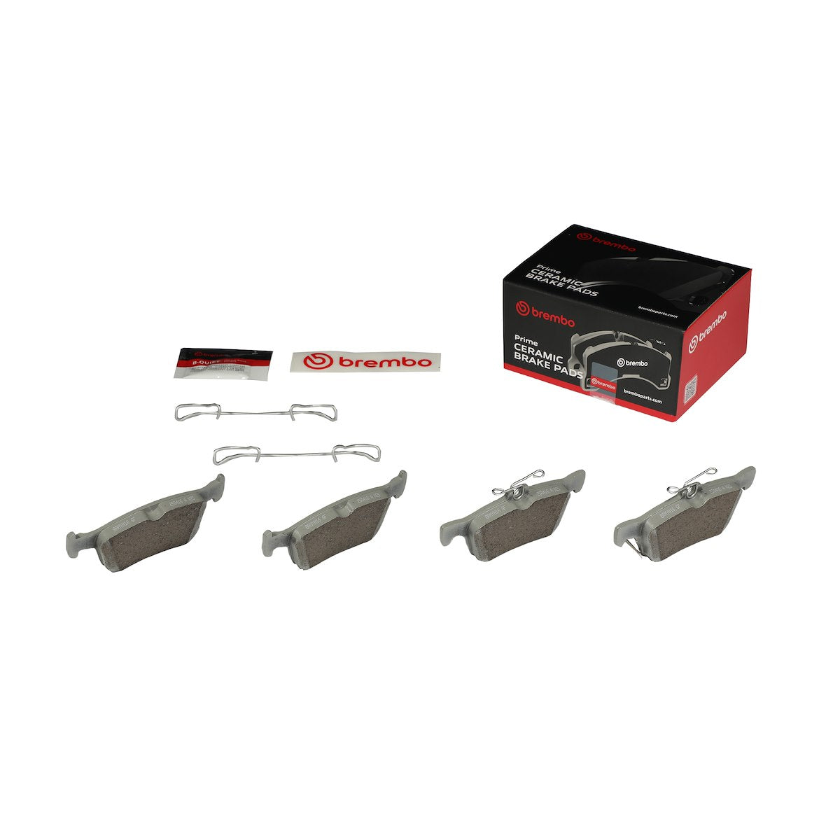 Brembo Brake Pad, FMSI Number D1878-9106, Ceramic, Set Of 4 - P28089N