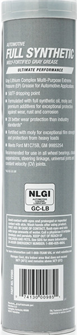 Valvoline Multi Purpose Grease, 14.1 oz Cartridge - VV985