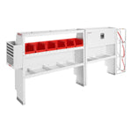 Weather Guard Van Storage System Kit, White - 600-8113R