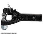 Buyers Products Pintle Hook, 2-1/2 in Receiver Mount, 10 Ton Combination Hitch, 20000 lb Towing Capacity - RM102000