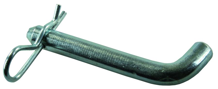 JR Products Trailer Hitch Pin, 5/8 in Diameter, 2-7/8 in Usable Length, Chrome Plated - 01074