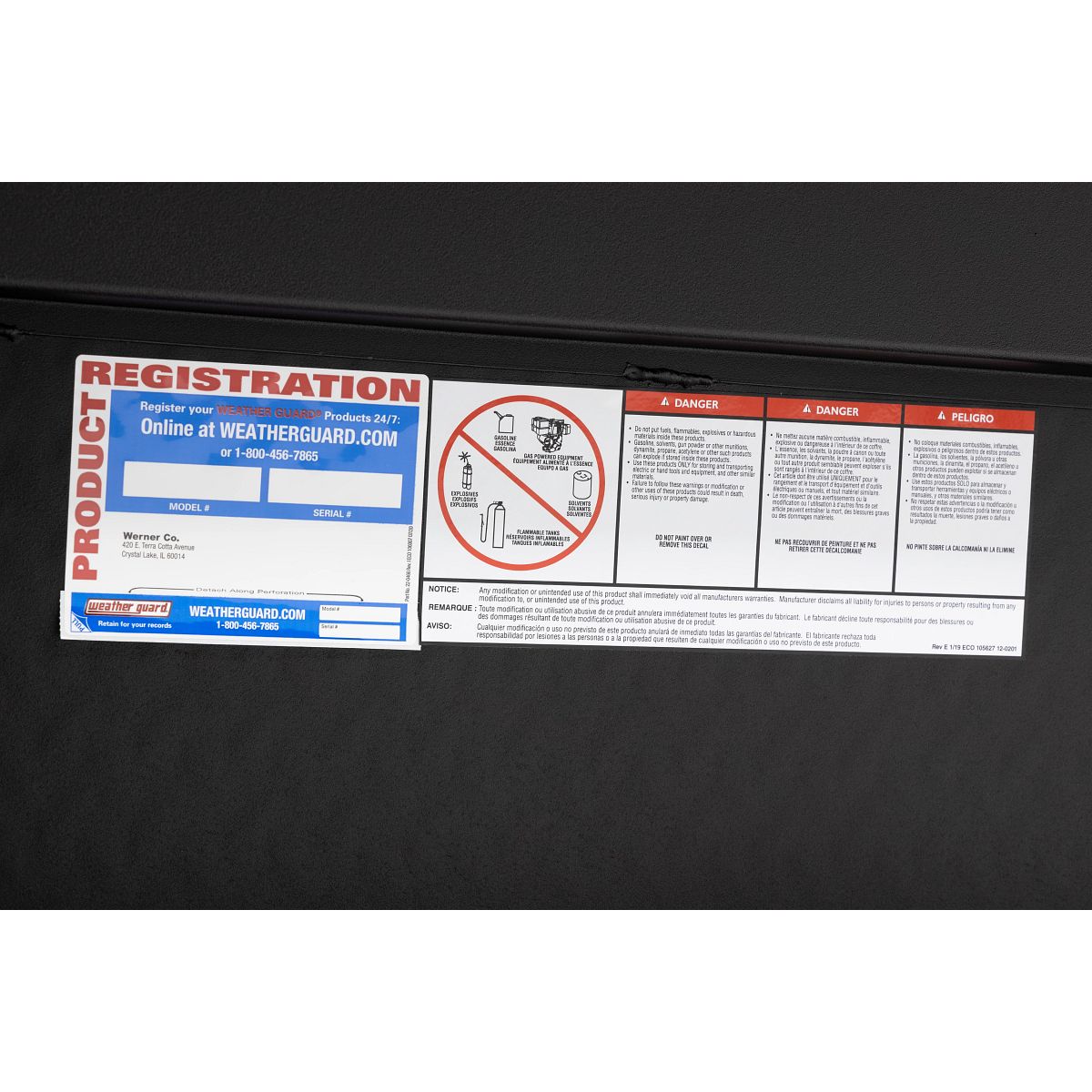 Weather Guard Truck Toolboxes & Side Boxes 174-52-04 product image 12