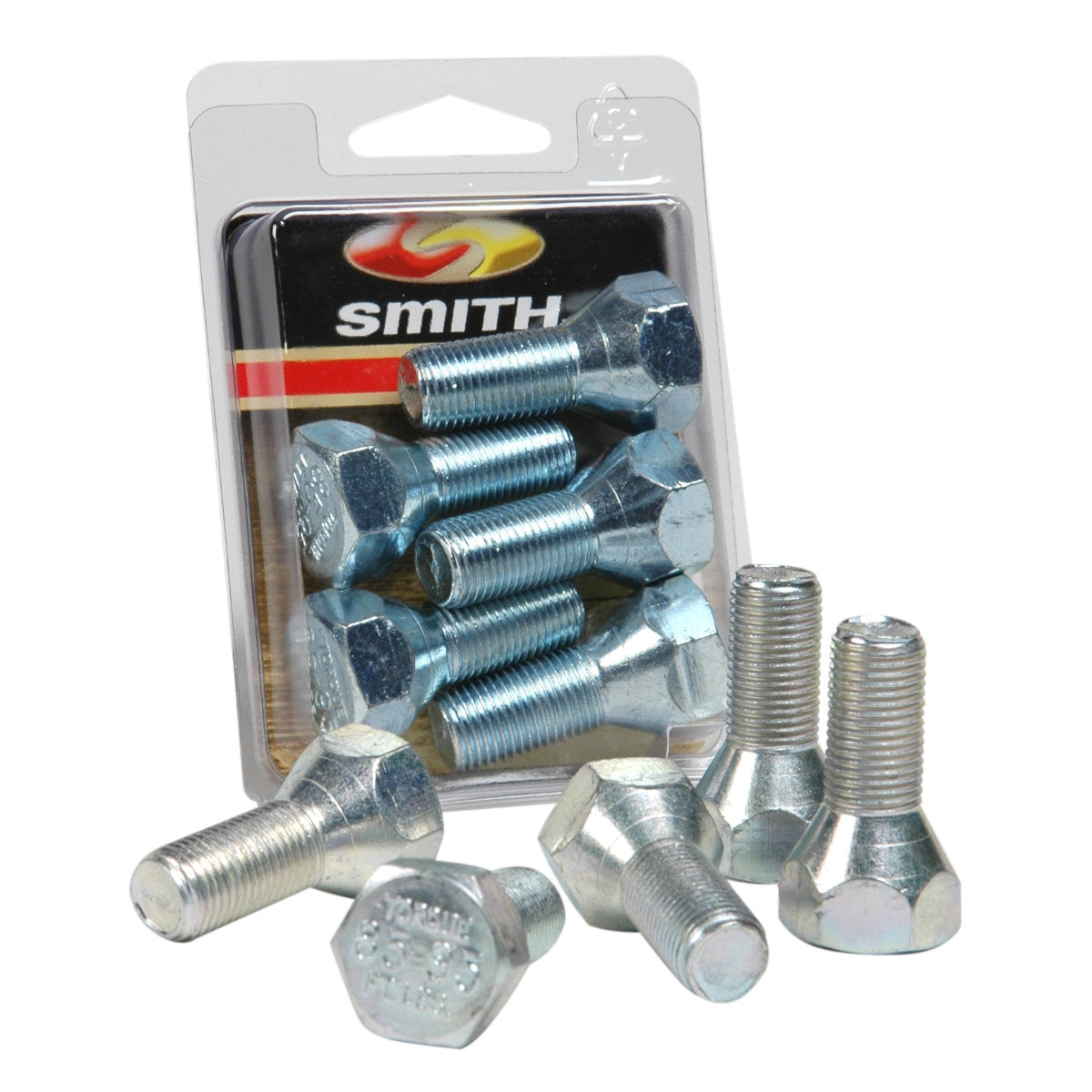 C.E. Smith Company Lug Bolt, 1/2 in-20 Thread Size, 1-5/8 in Shank Length, Steel, Set Of 5 - 11062A