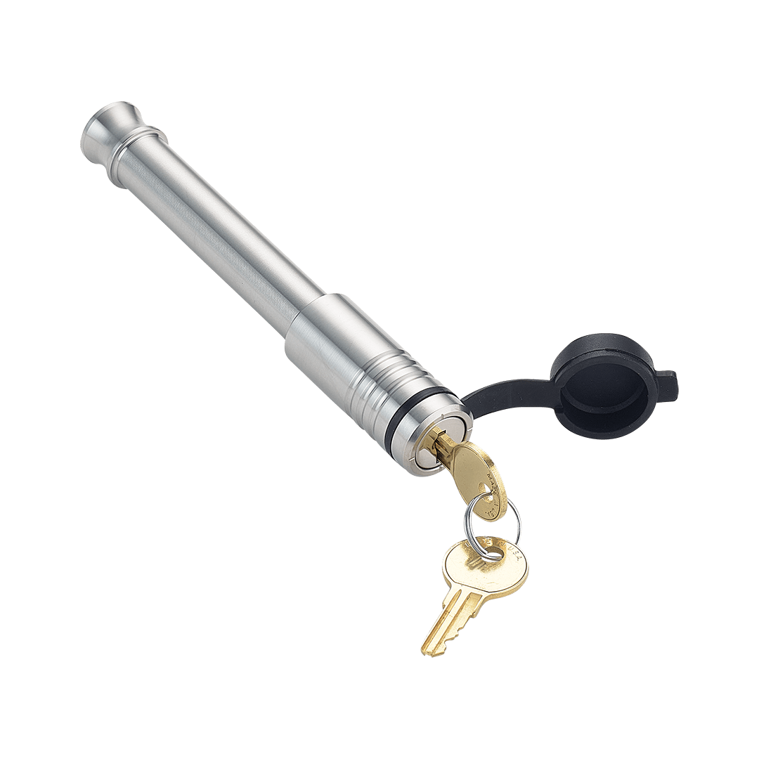 InfiniteRule Trailer Hitch Pin, For Use With Class III/IV/V 2 in/2-1/2 in Receiver, 5/8 in Diameter, 3-1/8 in Length Span Receiver Lock - 61072-S