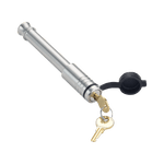 InfiniteRule Trailer Hitch Pin, For Use With Class III/IV/V 2 in/2-1/2 in Receiver, 5/8 in Diameter, 3-1/8 in Length Span Receiver Lock - 61072-S