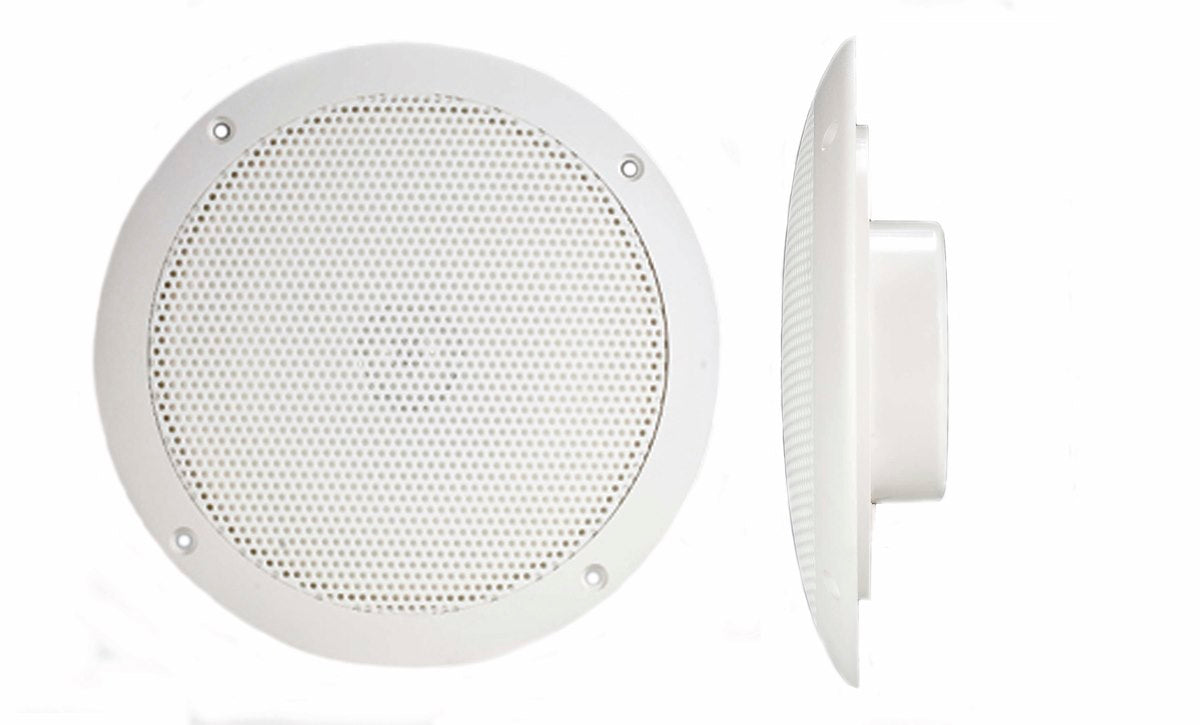 PQN Audio Speaker, 6 in Full Range Speaker, 15 Watt RMS/30 Watt Maximum, 4 Ohm, Set Of 2 - ECO60-4W