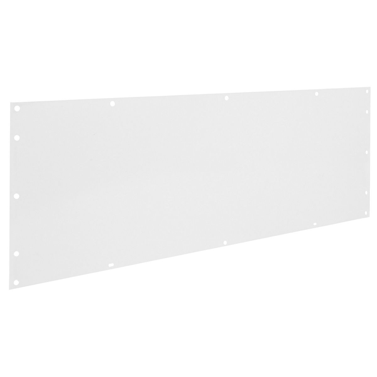 Weather Guard Van Storage System Shelf Back Panel, 36 in Width x 14-1/2 in Height, Steel, White - 9603-3-01