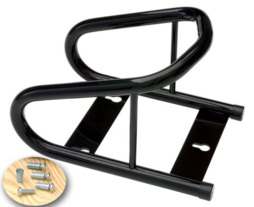 Tow Rax Motorcycle Wheel Chock, Black, Steel, Fits Most Tire Size Up To 6-1/2 in Width - SPWM