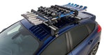 Rhino-Rack USA Ski Carrier - Roof Rack Kit, Carries Up To 6 Pairs Of Skis Or 4 Snowboards, With 2 Ski Carriers/4 Keys/Mounting Hardware - 576