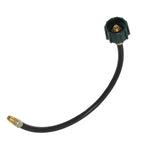 Flame King Propane Hose, Type 1 ACME Nut x 1/4 in Inverted Male Flare Connector, 18 in Length - E18INPT