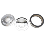 Edelbrock Air Cleaner Assembly, 5-1/8 in Diameter Carburetor, 5-1/8 in Flange, 14 in Diameter x 3-3/4 in Tall - 1221