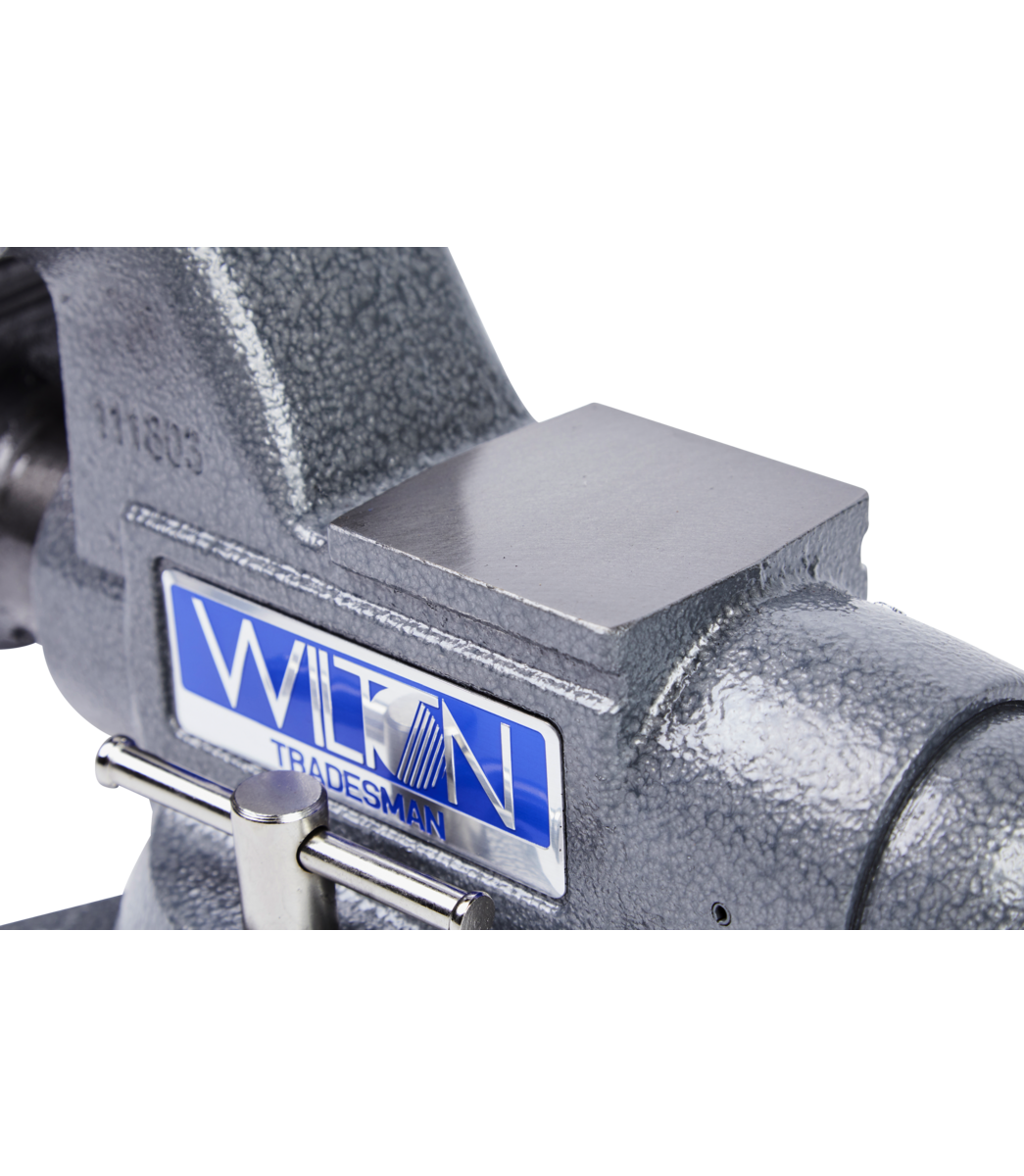 Wilton Tools JPW Industries Vise, 3-1/2 in Jaw Opening, 4-1/2 in Jaw Width, 3-1/4 in Throat Depth - 28805