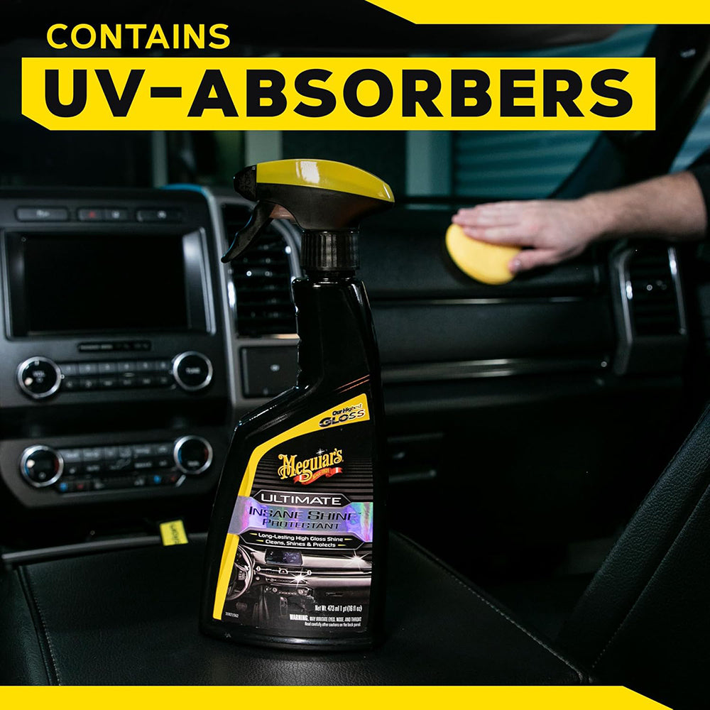 Meguiars Vinyl Protectant, 16 oz Spray Bottle - G220216