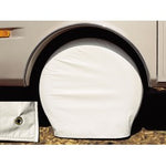 Adco Tire Cover, Fits 40 in To 42 in Diameter Tires, Polar White, Set Of 2 - 3949