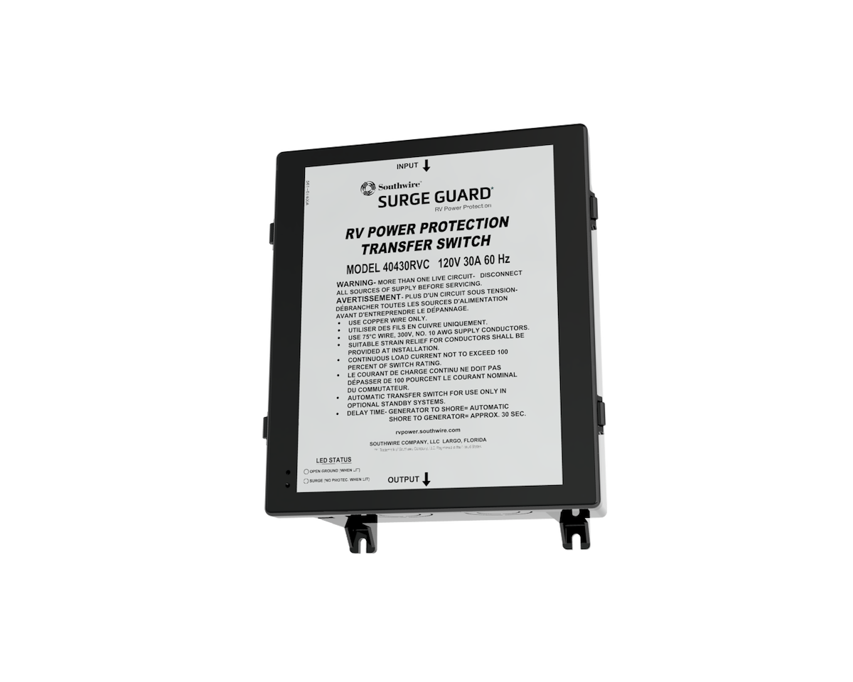 SouthWire Corp. Power Transfer Switch, 120 V, 30 amp - 40430RVC1