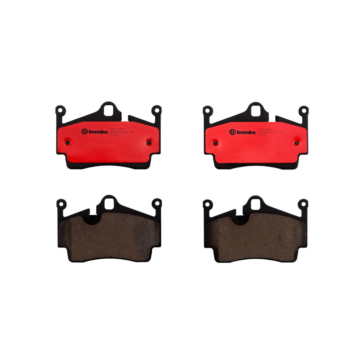 Brembo Brake Pad, FMSI Number D1134-8245, Ceramic, Set Of 4 - P65028N