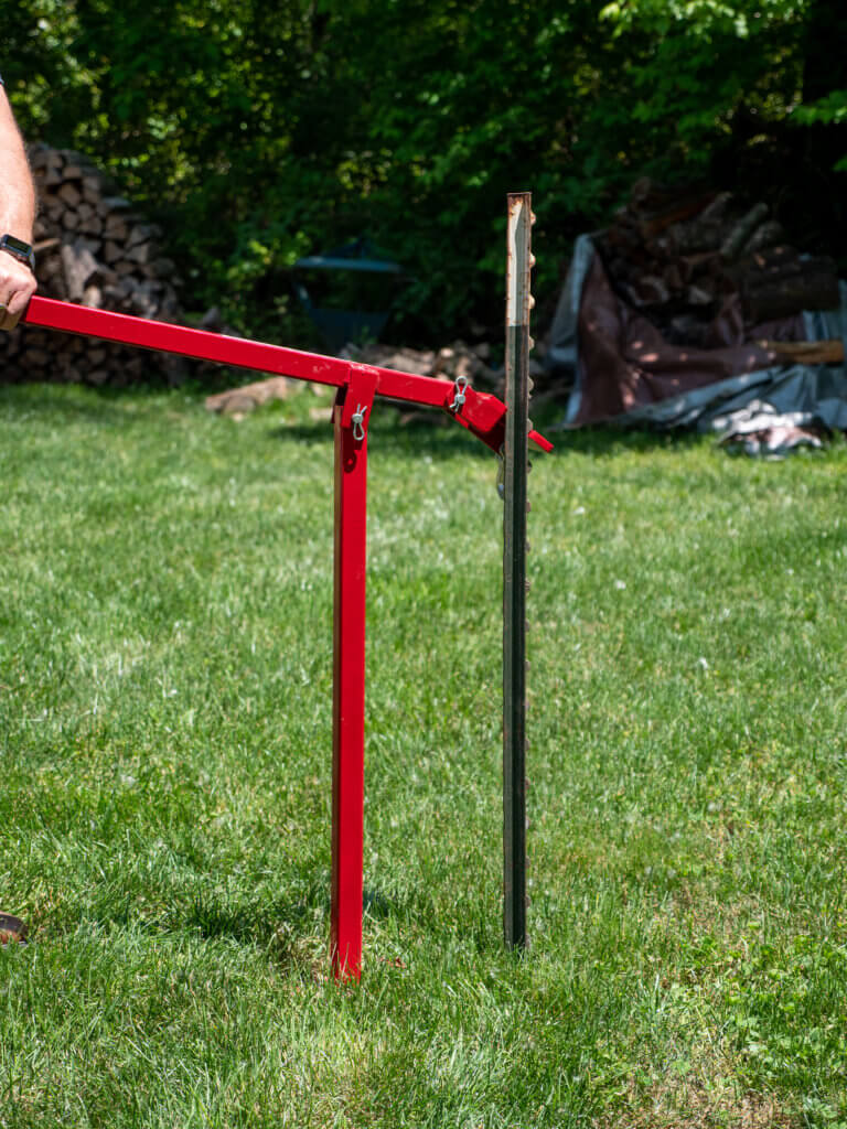 Hi-Lift Post Puller, 1-1/2 in Square Tubing Construction, 39 in Height, 21 lb Weight - PP-300