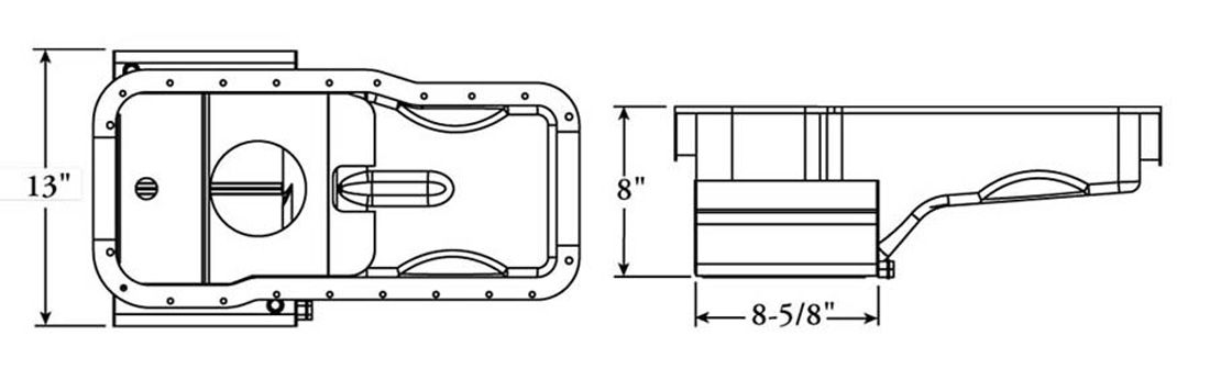 Moroso Engine Oil Pans 20507 product image 5