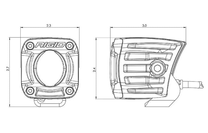 RIGID Industries Auxiliary Light 491613 product image 5