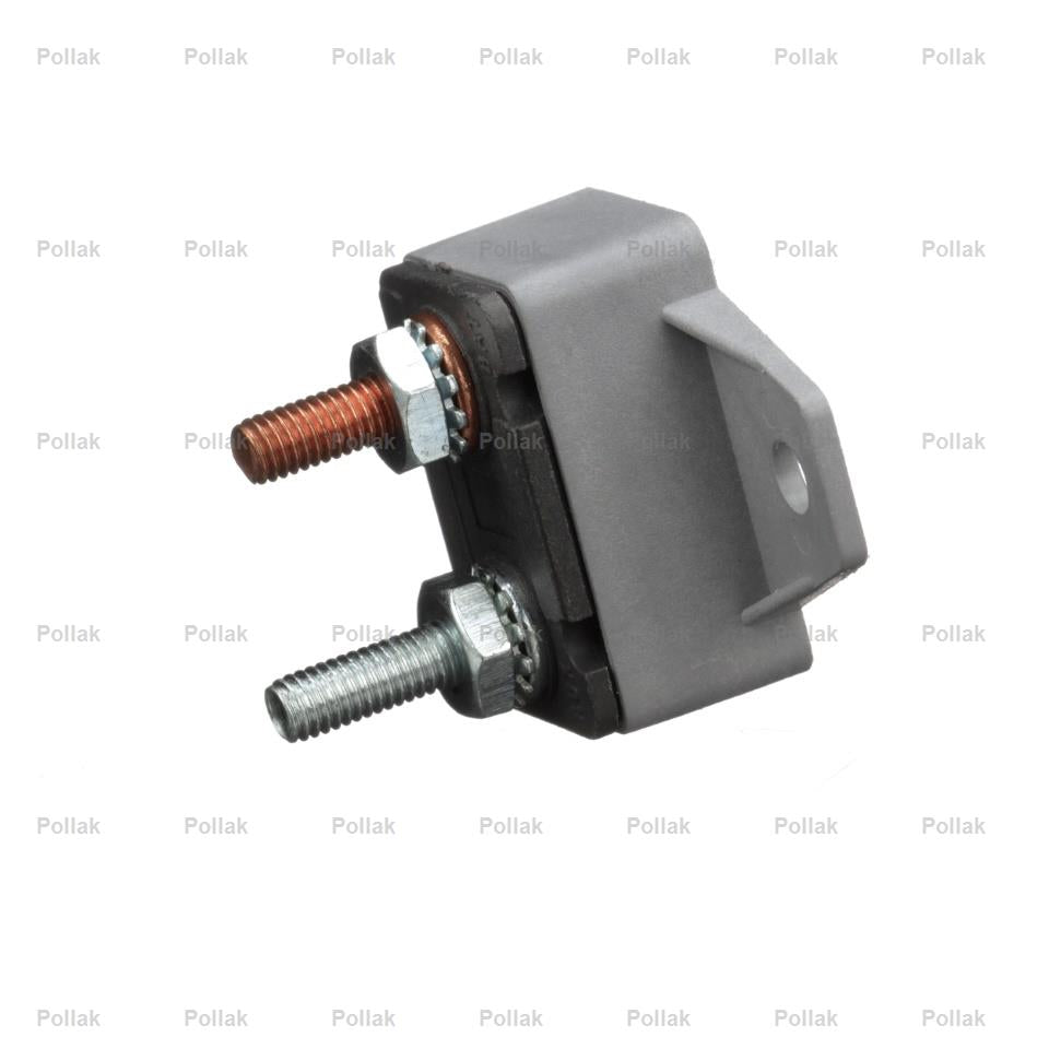 Pollak Circuit Breaker, 30 amp/12 V DC, With 90 Mounting Bracket - 54-230PL
