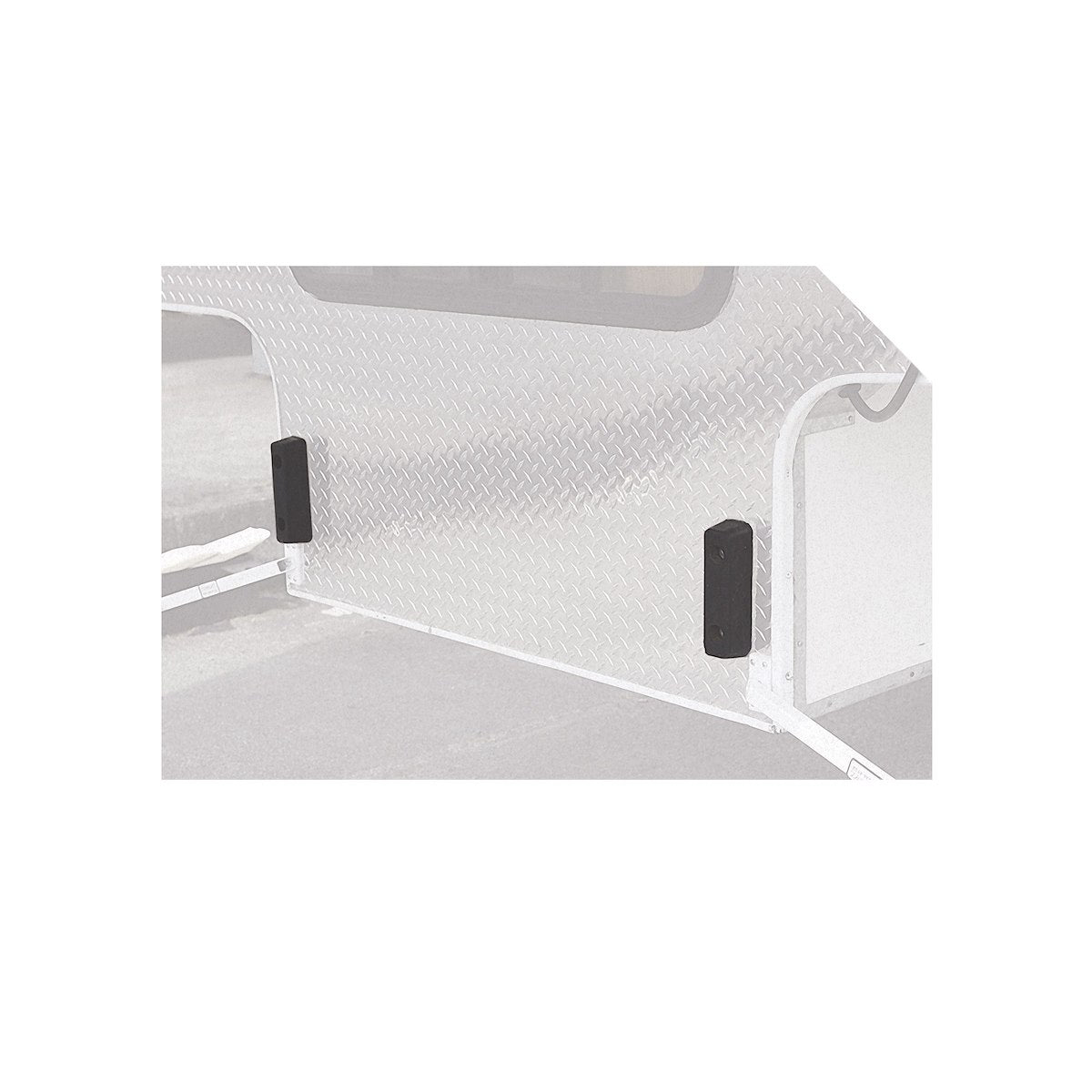 Torklift Bump Stop, With 2 Rubber Bumpers and Fasteners, Set of 2 - A7001