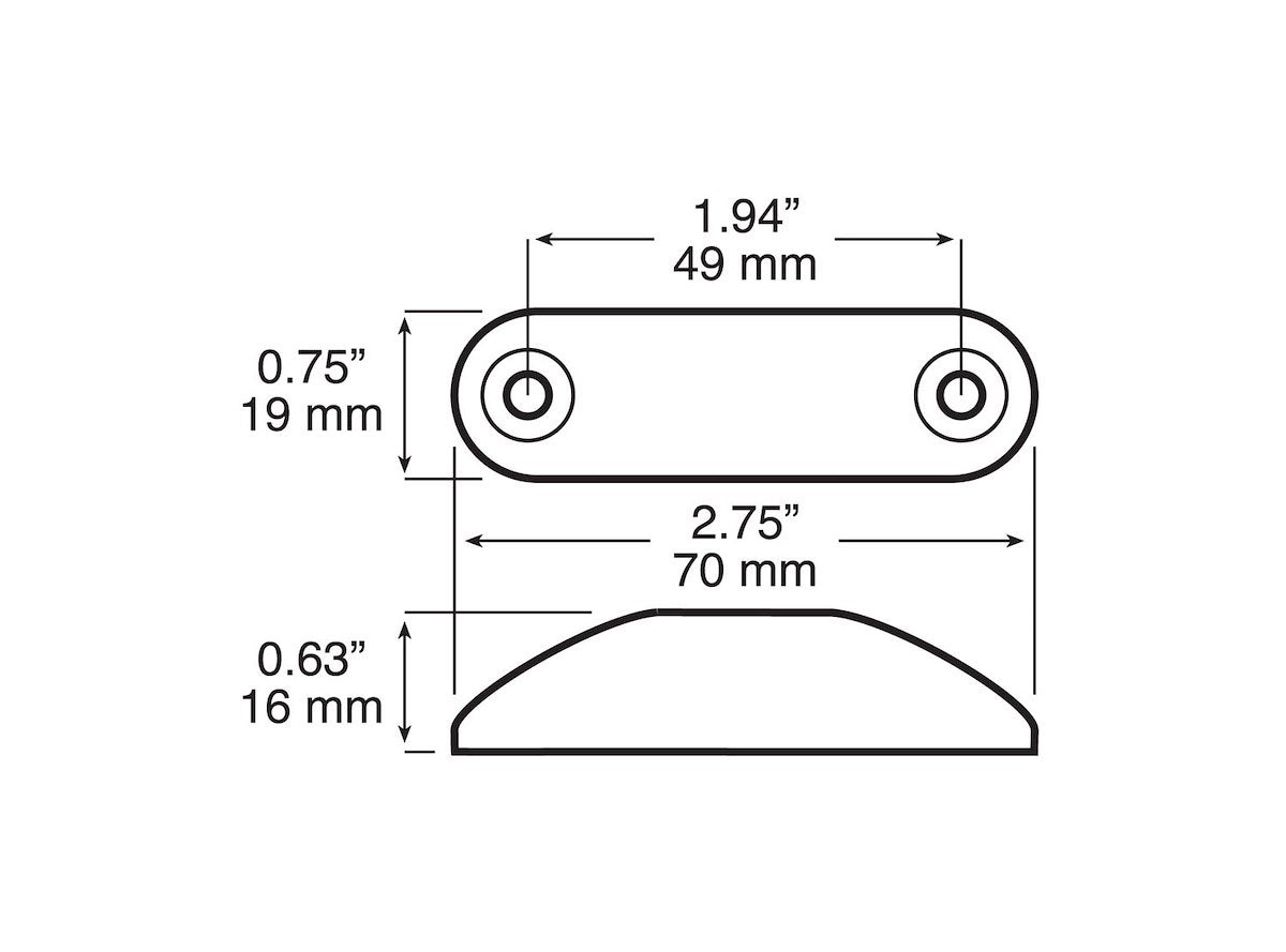 Peterson Manufacturing Trailer & Marker Lights V168R product image 3