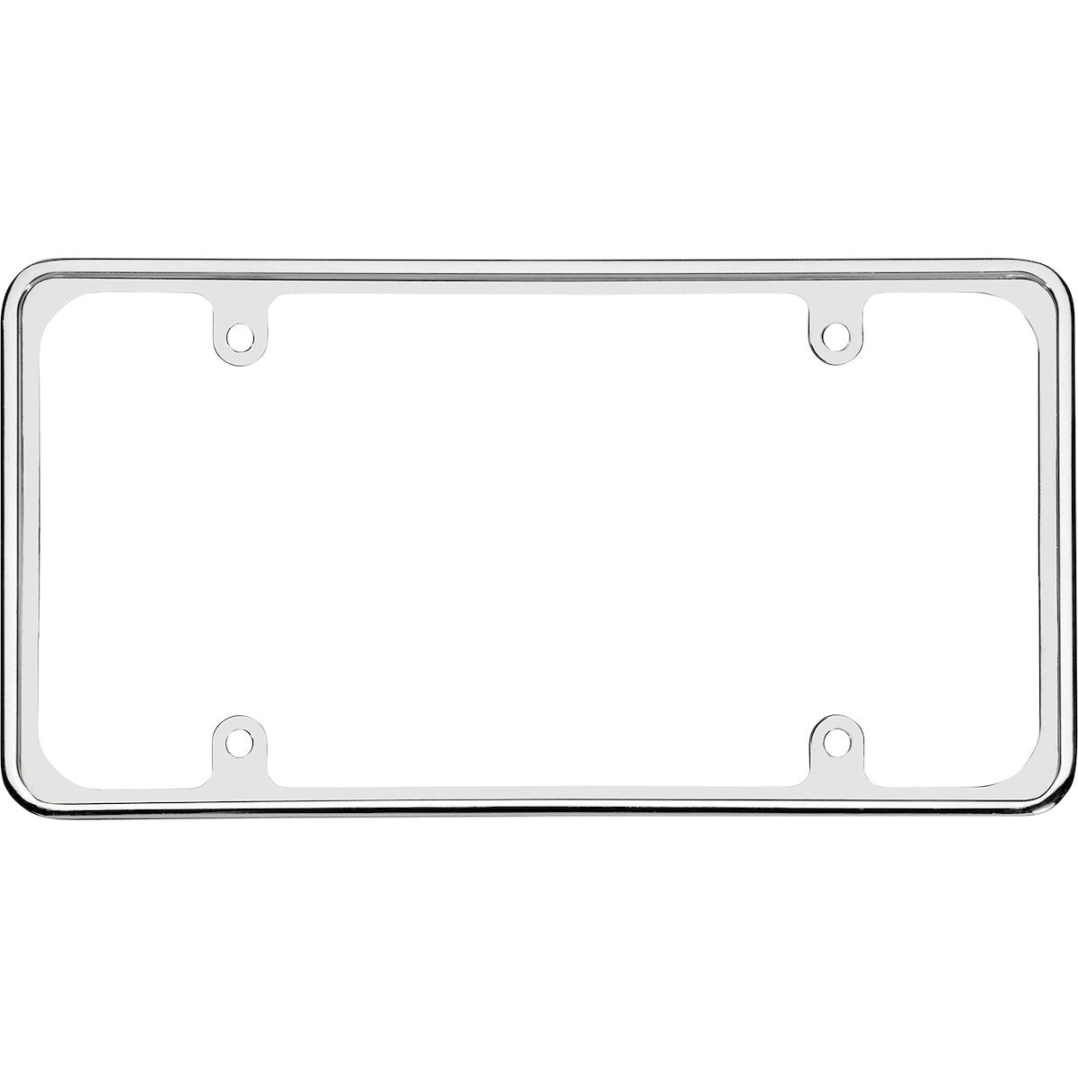 Cruiser License Plate Frame, Chrome Plated - 30630