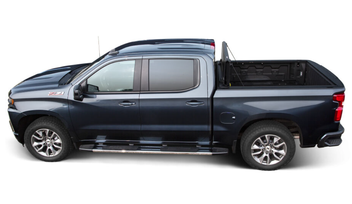 Leer Tonneau Cover, HF650M, 3 Folds/4 Panels, Black Matte - 650320