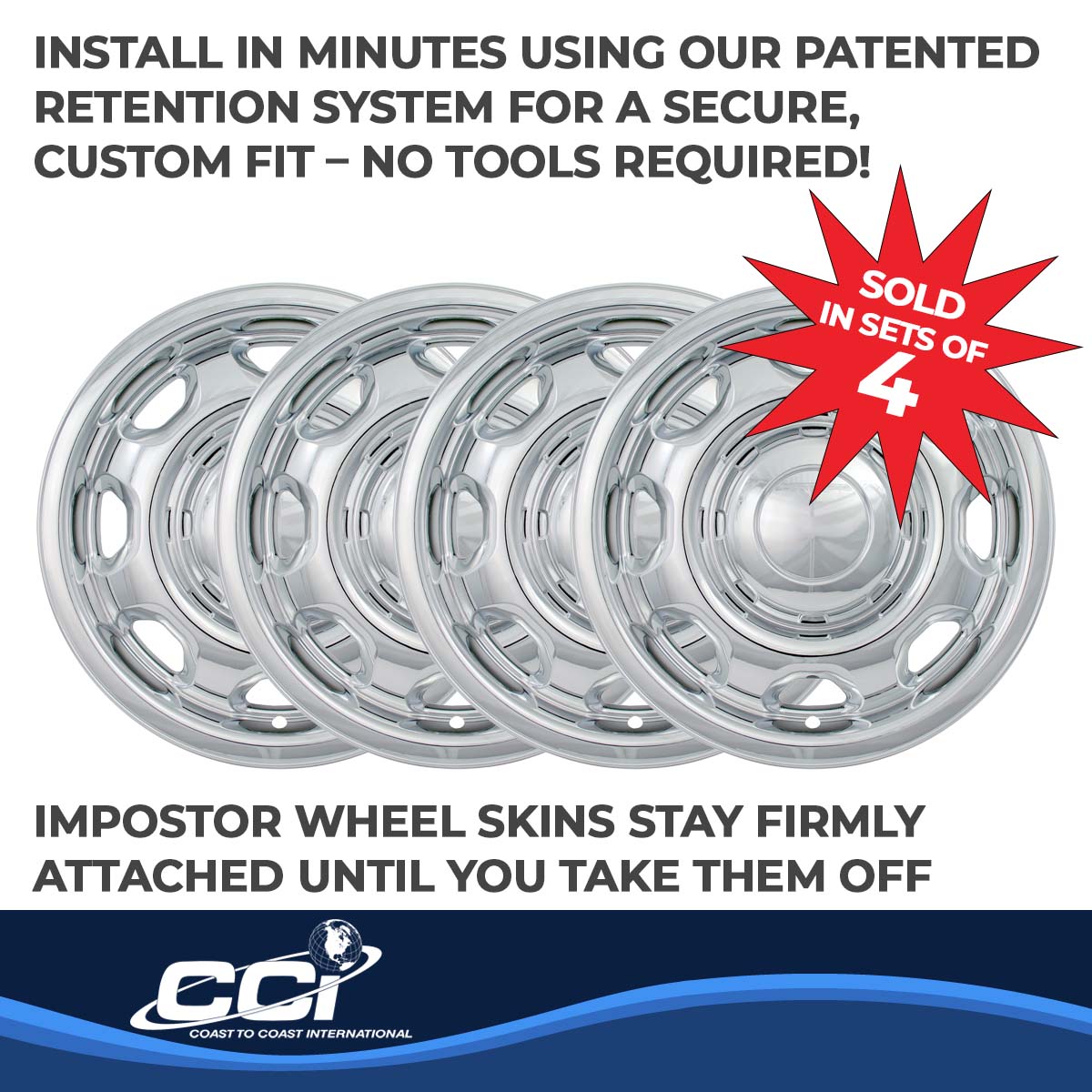 Coast2Coast Wheel Skins & Styled Wheel Covers IWCIMP80X product image 4