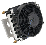 Derale Fluid Cooler, 15-3/4 in Width X 11-1/2 in Height X 5 in Depth, 16 Passes, -6 AN Inlet - 13700