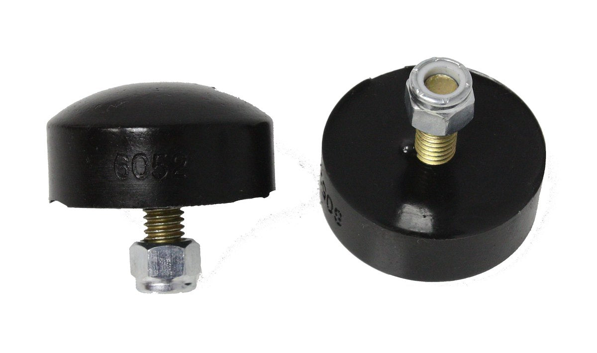 Energy Suspension Bump Stop, 2 in Outside Diameter, 1 in Long, Black, Set Of 2 - 9.9116G