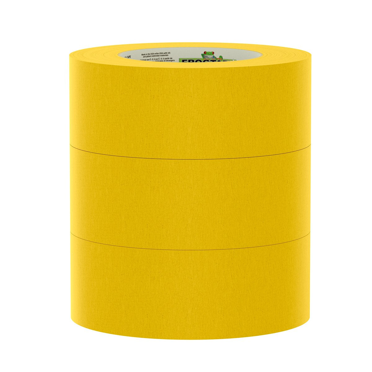 Shurtape Masking Tape, FrogTape 225, 1.88 in Width x 60 Yard Length, Rubber Adhesive With Fine Structured Crepe Backing, Set Of 3 - 105322